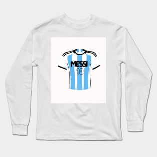 Messi, 2022 World Cup Long Sleeve T-Shirt